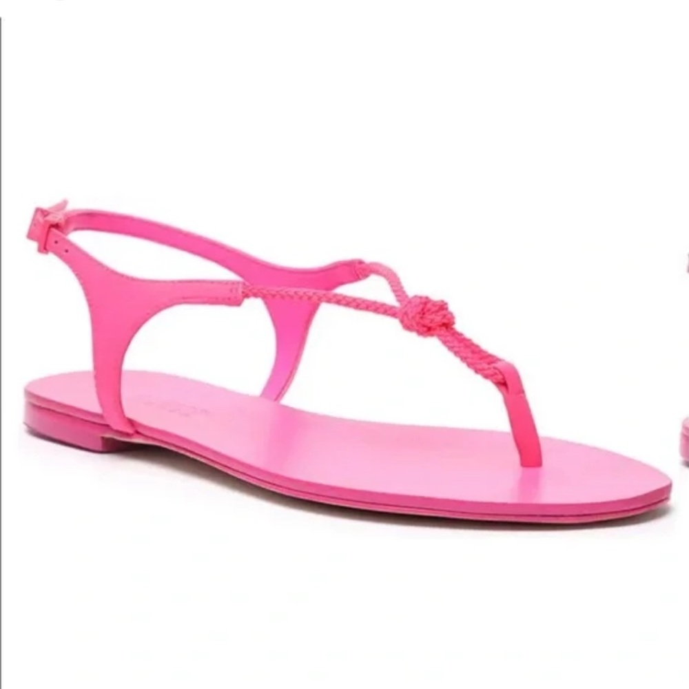 Schutz hot pink leather‎ sandals